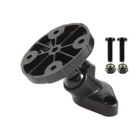 Крепление RAM® Snap-Link™ с круглой пластиной и ромбовидной пластиной под углом 45 градусов