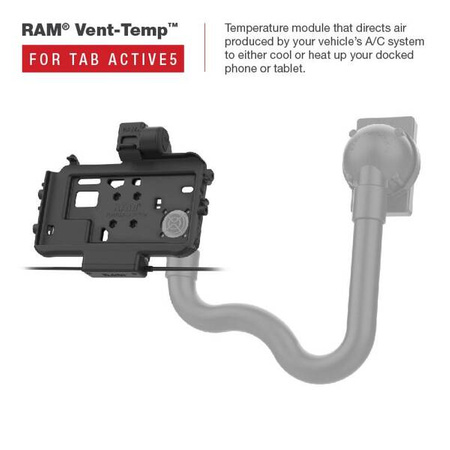 Низкопрофильная док-станция RAM® Power + Single USB для Tab Active5 и 3