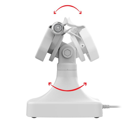 GDS® Uni-Conn™ Powered Locking Tilt & Swivel Dock с USB-C + Data Gray