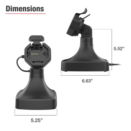 GDS® Uni-Conn™ Powered Tilt & Swivel Dock с USB-C