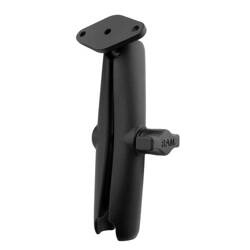 Кронштейн RAM® с двойной головкой и ромбовидной пластиной — размер B, длинный