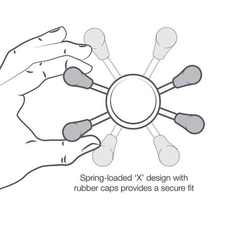 Крепление для телефона RAM® X-Grip® с RAM® Snap-Link™ Tough-Claw™