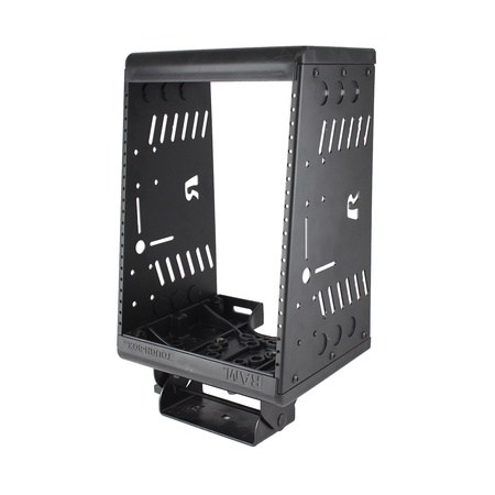 Консоль RAM® Tough-Box™ 13" с 11-дюймовой лицевой панелью и стойкой для радиоприемника