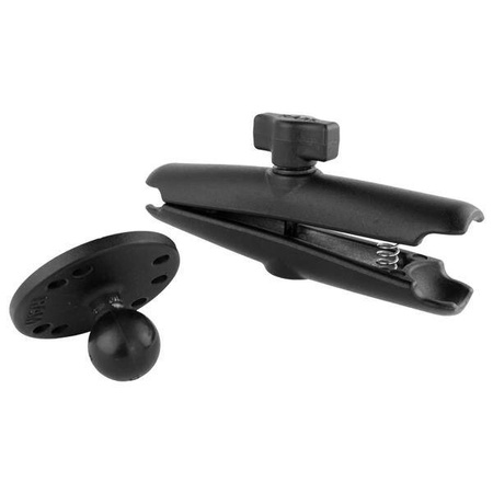 Кронштейн RAM® с двойной головкой и круглой пластиной — размер B, длинный