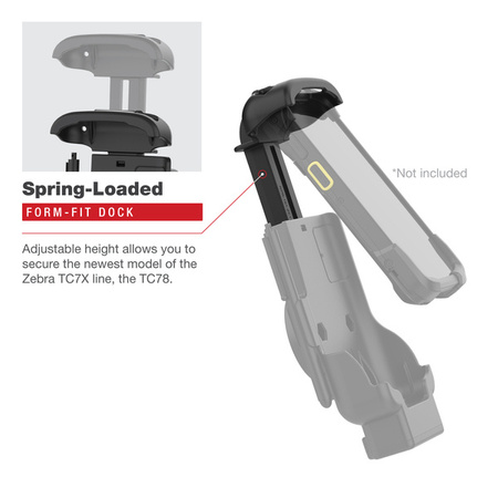 Крепежный держатель RAM® с замком для ключей для Zebra TC73 и TC78