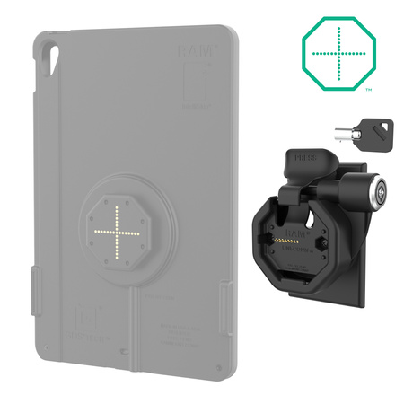 GDS® Uni-Conn™ Powered Locking Snap-In Wall Dock с PoE