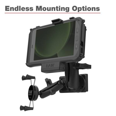 RAM® Крепежная пластина для приборной панели для '18-24 Freightliner Cascadia