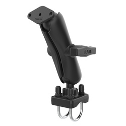 RAM® Двойное U-образное крепление для небольших рельсов с алмазной пластиной