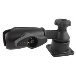 Крепление горизонтального поворотного рычага RAM® с одинарным кронштейном