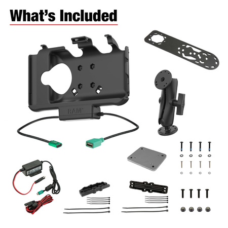 RAM® Aina PTT Voice Responder Vehicle Bundle для Samsung Tab Active5