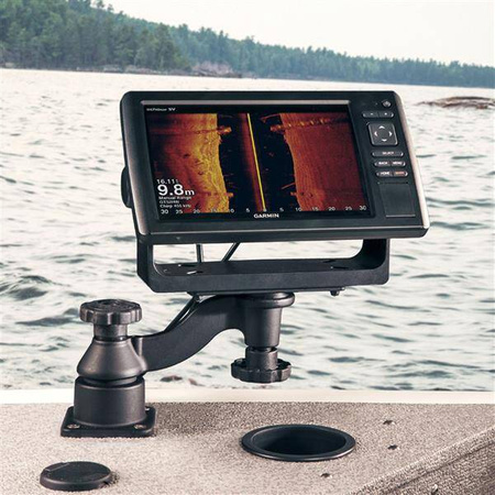 Горизонтальное 6-дюймовое поворотное крепление RAM® для эхолотов и плоттеров