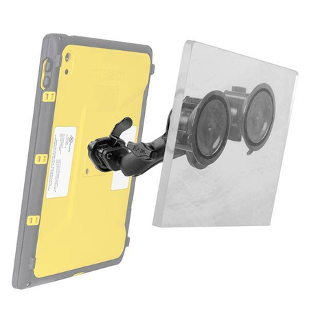 Двойная присоска RAM® Twist-Lock™ с быстросъемным адаптером