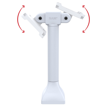 RAM® 14" пьедестальное крепление с двумя 100-мм адаптерами VESA - серый