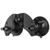 Двойное шарнирное основание RAM® Twist-Lock™ на присоске с шариком