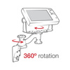 Вертикальное 6-дюймовое крепление RAM® для эхолотов и плоттеров