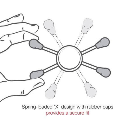 Большое крепление для телефона RAM® X-Grip® с RAM® Snap-Link™ Tough-Claw™