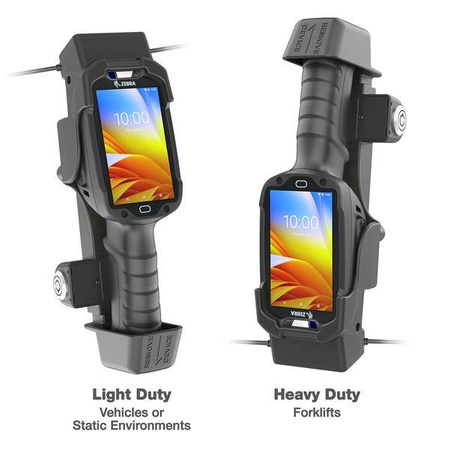 Док-станция с электроприводом RAM® с блокировкой + один порт USB-A для Zebra TC8300