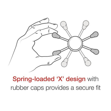 Большое крепление для телефона RAM® X-Grip® с присоской Twist-Lock™ — длинное