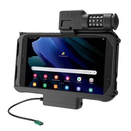 RAM® Combo Locking USB-C Powered Dock для Samsung Tab Active5 и 3