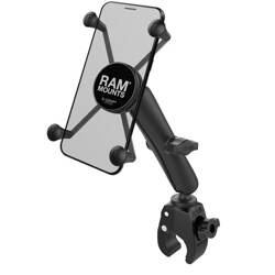 Большое крепление для телефона RAM® X-Grip® с малым зажимным основанием Tough-Claw™ — длинное