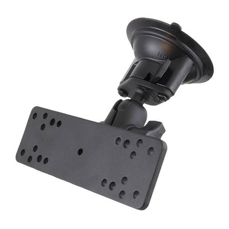 Крепление на присоске RAM® Twist-Lock™ с пластиной для электроники — короткое