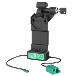 GDS® Uni-Conn™ Правая блокировка питания + двойная док-станция USB-A