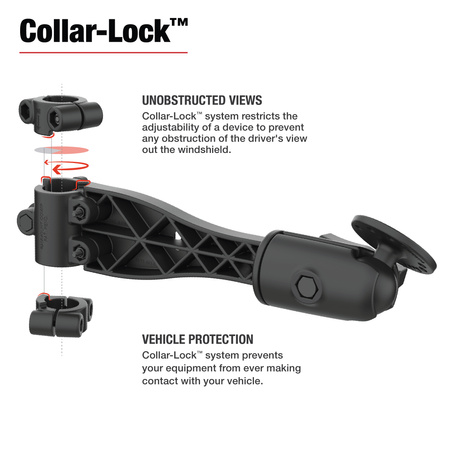 Фрикционная петля RAM® 10" с шаром для Tough-Bar™