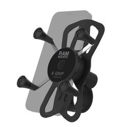 Крепление для телефона RAM® X-Grip® с основанием руля RAM® Tough-Strap™