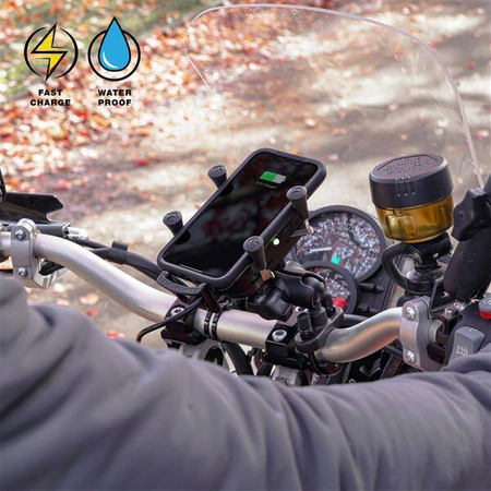 RAM® Tough-Charge™, 15 Вт, беспроводная зарядка, крепление на присоске