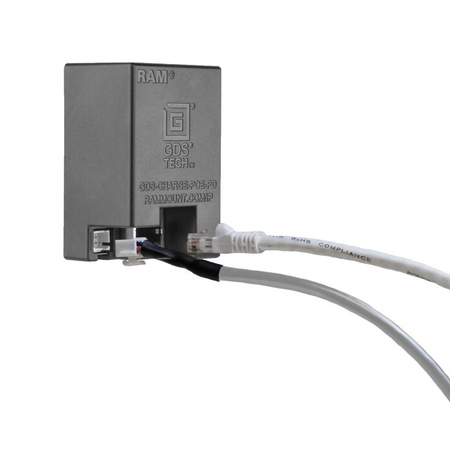 Док-станция GDS® Uni-Conn™ Locking Tilt & Swivel Dock с PoE - серый