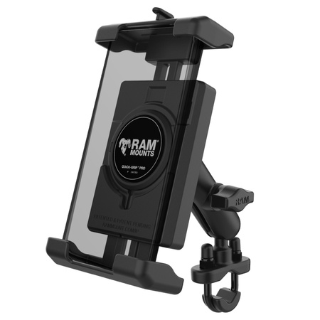 RAM® Quick-Grip™ Pro XL Крепление для телефона с U-образным болтом на руле - среднее