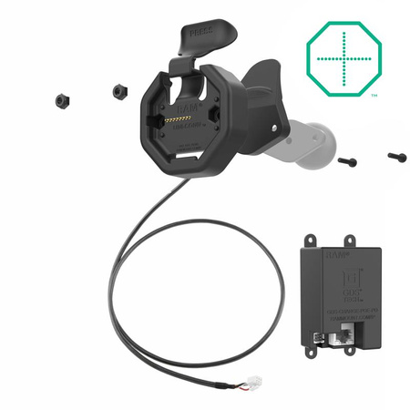 GDS® Uni-Conn™ Powered Snap-In Dock с адаптером PoE