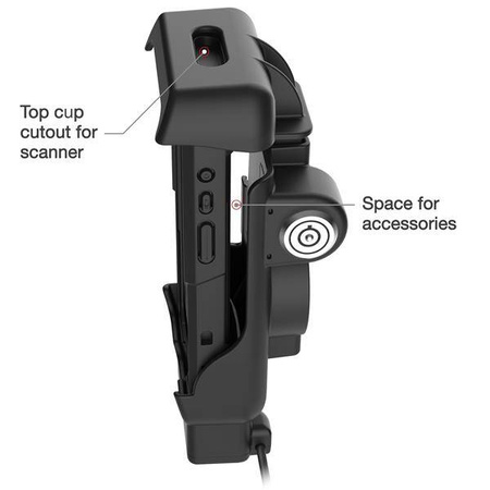 Док-станция с электроприводом RAM® и USB-A для Honeywell CT40/45/47