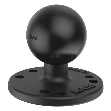 Круглая пластина RAM® с шариком и усиленным стальным болтом