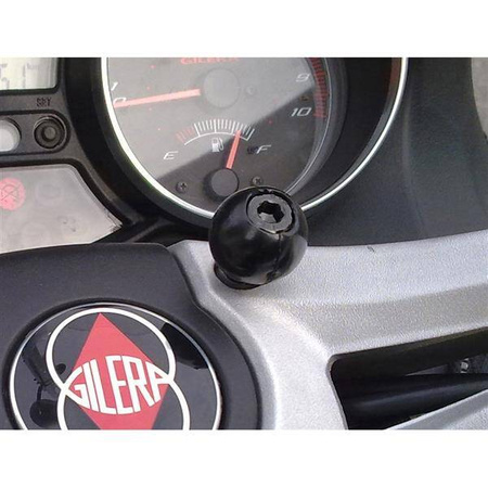 Зажимное крепление на руль мотоцикла RAM® с болтами M8 — короткое