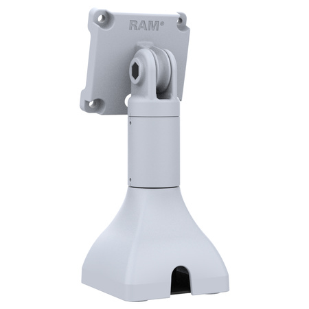 RAM® 7" пьедестальное крепление с 75 мм VESA и кабельной разводкой - серый