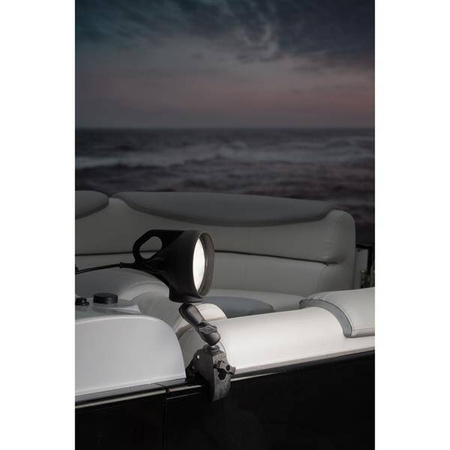 Двойное шаровое крепление RAM® Tough-Claw™ со светодиодным прожектором