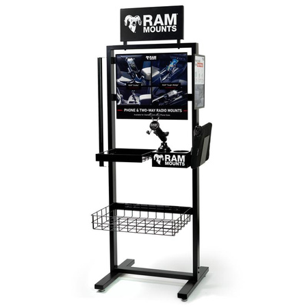 Подвесной напольный дисплей RAM® с корзинами