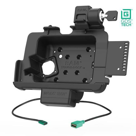 Блокировка док-станции GDS® Power + Data для Zebra ET4x 8 дюймов с помощью IntelliSkin®