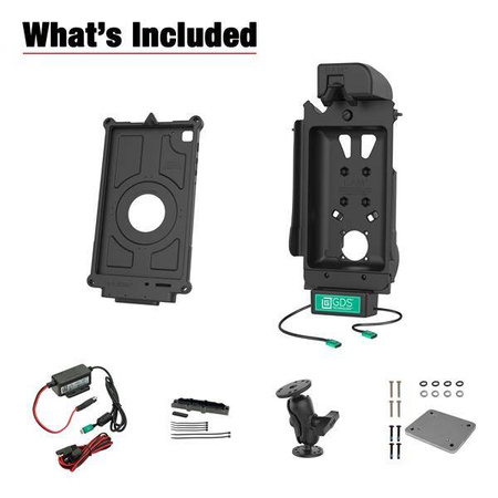 Комплект автомобиля GDS® Tough-Dock™ Klein VALOR PTT для Tab A7 Lite 8.7