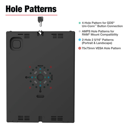 RAM® Safe-Case™ для iPad Pro 13 (M4), Air 13 (M2 и M3) и Pro 12.9