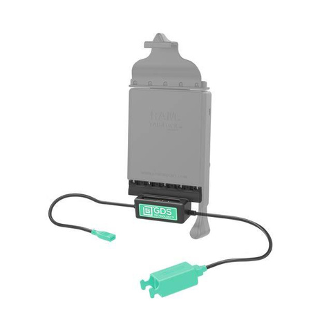 GDS® Power + Dual USB-A Data Dock Cup для планшетов IntelliSkin® Next Gen