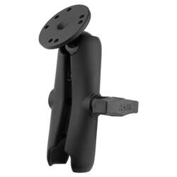 Кронштейн RAM® с двойной головкой и круглой шариковой пластиной — размер C, средний