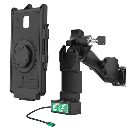 GDS® Uni-Conn™ Locking Vehicle Bundle для Samsung Tab Active5