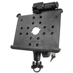RAM® Latch-N-Lock™ для Apple iPad Gen 1–2 с U-образным болтом на руле