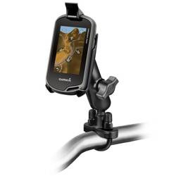 Двойное шаровое крепление на руле RAM® с U-образным болтом для серии Garmin Oregon и многое другое