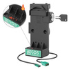 GDS® Uni-Conn™ Locking Spring Loaded Power + USB-A Dock - подогреваемые контакты