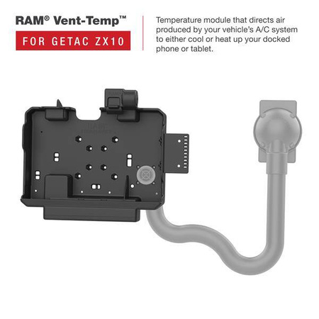 Док-станция RAM® Form-Fit с электроприводом для Getac ZX10