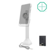 GDS® Uni-Conn™ Powered 14" Pedestal Dock с PoE - серый