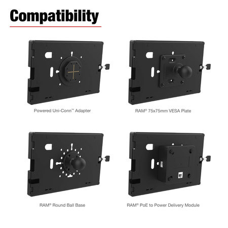 RAM® Safe-Case™ для 8-дюймового планшета Zebra ET4x